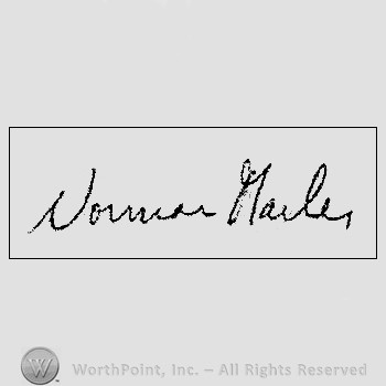 Autograph/Signature : Mailer Norman.