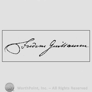 Autograph/Signature : Frederick William III.