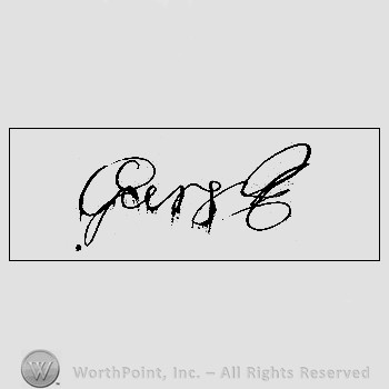 Autograph/Signature : George III.