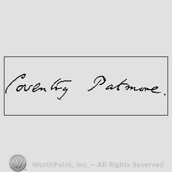 Autograph/Signature : Patmore Coventry.