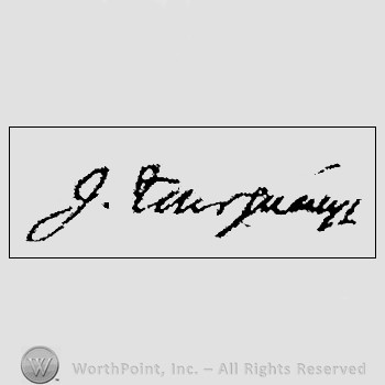 Autograph/Signature : Torgueneff Ivan