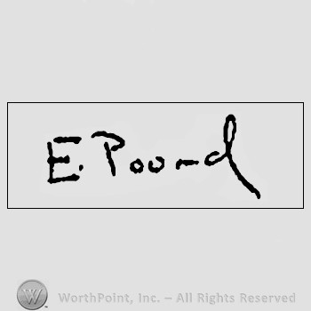 Autograph/signature: Ernest Hemingway.