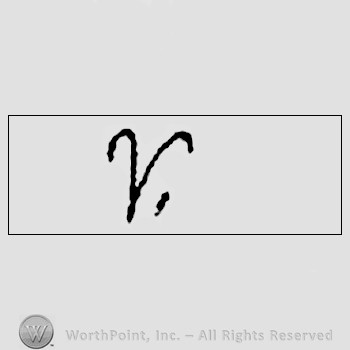 Autograph/signature: Woolf Virginia.