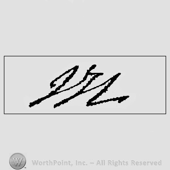 Autograph/signature : John Hancock.