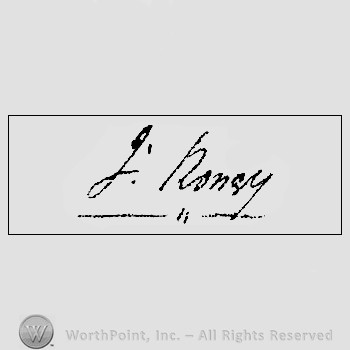 Autograph/signature : Henry Patrick.