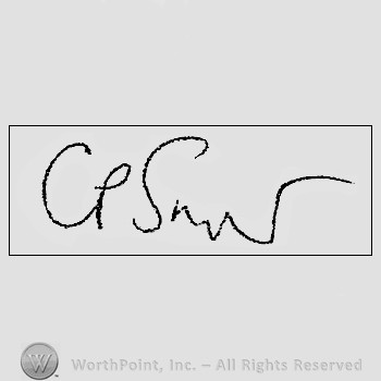 Autograph/signature : unknown.