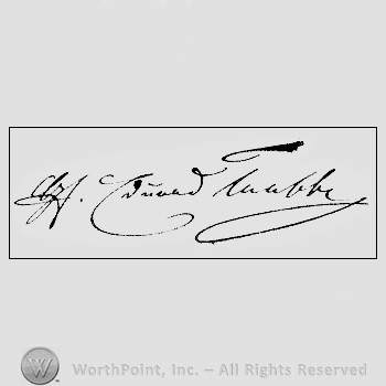 Autograph/signature : Franz Joseph I.