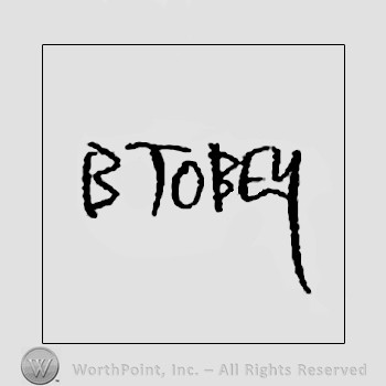 Autograph/signature : Tobey Barney