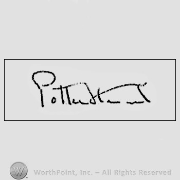 Autograph/signature: Potter Stewart.