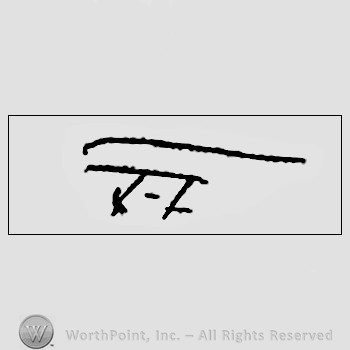 Autograph/signature: Frankfurter Felix.