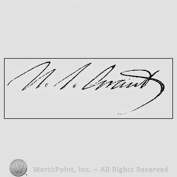 Autograph/signature: Grant Ulysses S.