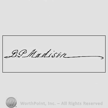 Autograph/signature: Madison Dorothy Payne.