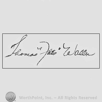 Autograph/signature: Waller Thomas.