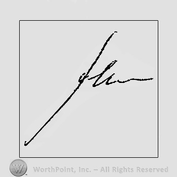 Autograph/signature: Steinbeck John.