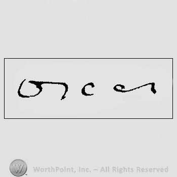 Autograph/signature: Oscar Wilde.