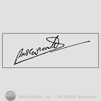 Autograph/signature : Bonaparte Napoleon.