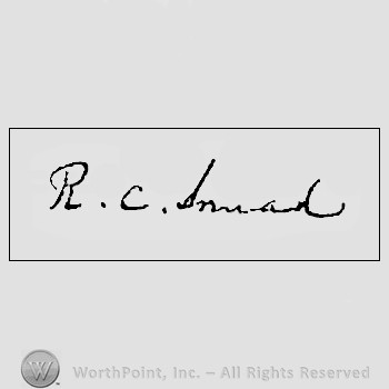 Autograph/signature : Smead Raphael C.
