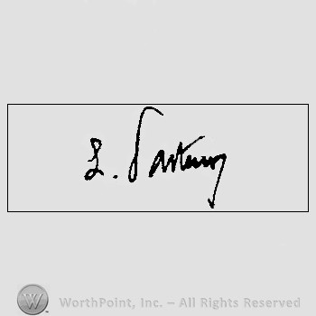 Autograph/signature : Pasteur Louis.