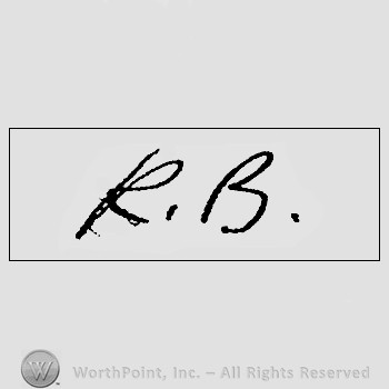 Autograph/signature : Bearden Romare.