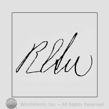 Autograph/signature : Lee, Robert E.