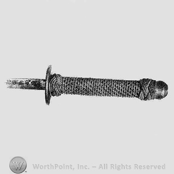 Ceremonial sword.