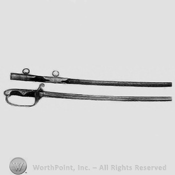 Naval parade sabre; sword.
