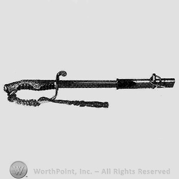 Police/ Army parade sabre; sword.