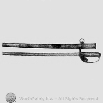 Russo-Japanese period cavalry sabre; sword.