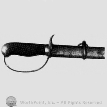 Russo-Japanese period cavalry sabre; sword.