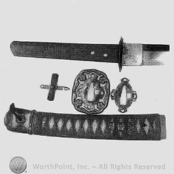 Signed & Dated Sukesada Katana; sword.