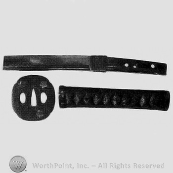 Unsigned late Koto Wakizashi; sword.