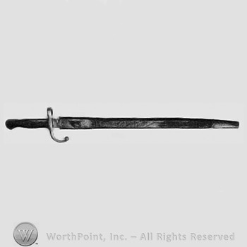 Type 18 bayonet; sword.