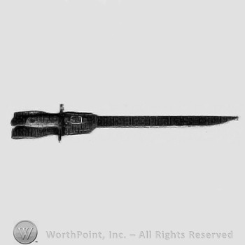 Type 30 variation ,,B" bayonet, scabbard & frog.