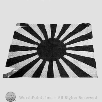 Rising sun flag.