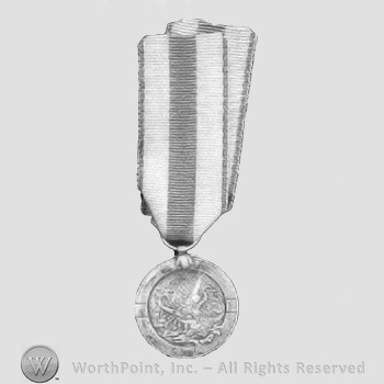 Imperial sea disaster rescue society merit medal.