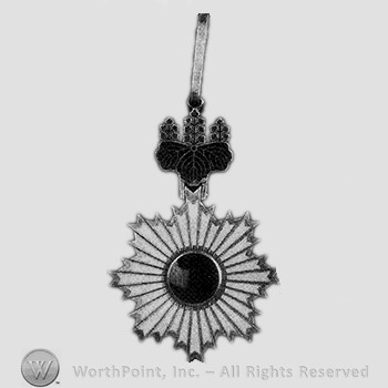Order of the rising sun, 3rd class; medal.