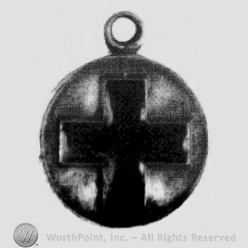 Russo-Japanese war red cross medal.