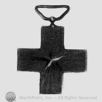 Cross with star in the centre.