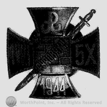 Cross and a sword.