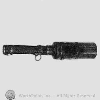Anti-tank grenade RKG-3EM training device.