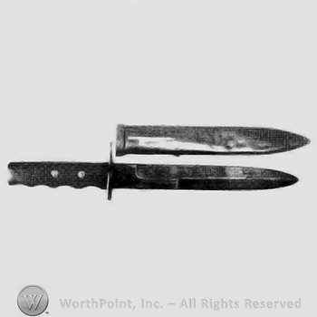 Fascist MVSN dagger, 2nd mode.