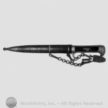Fascist MVSN dagger hanger.