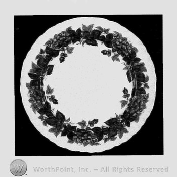 Glass pattern : Wild Briar.