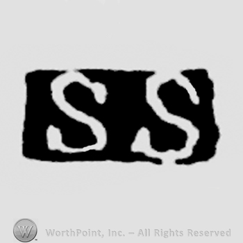 The letters SS written in uppercase