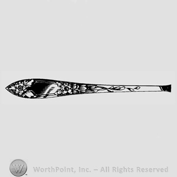 Albany Glass Pattern :Silver Band, no166