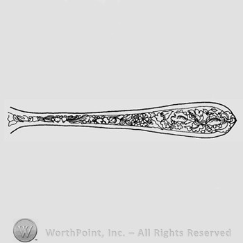 Albany Glass Pattern :Silver Band, no166
