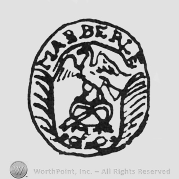 curved capital letters MARBEALE up eagle on a crown between leafs under