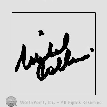 Autograph/signature : Michael Collins.