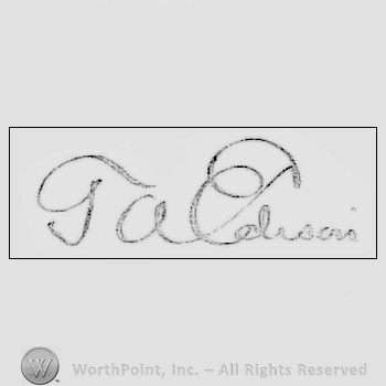 Autograph/signature : Edison, Thomas.