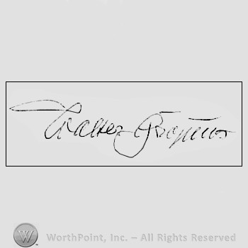 Autograph/signature : Gropius Walter.